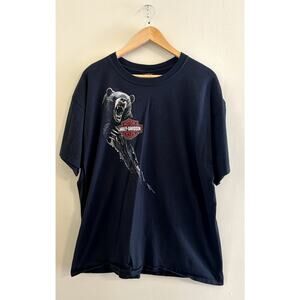 Black Bear Harley Davidson Motorcycles Pigeon Forge Tennessee T-shirt Men's XL